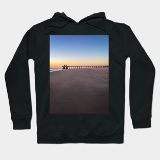 Tybee Island Pier in the Morning Hoodie